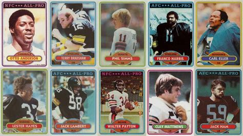 most valuable 1980 topps football cards|1980 Topps Football Cards